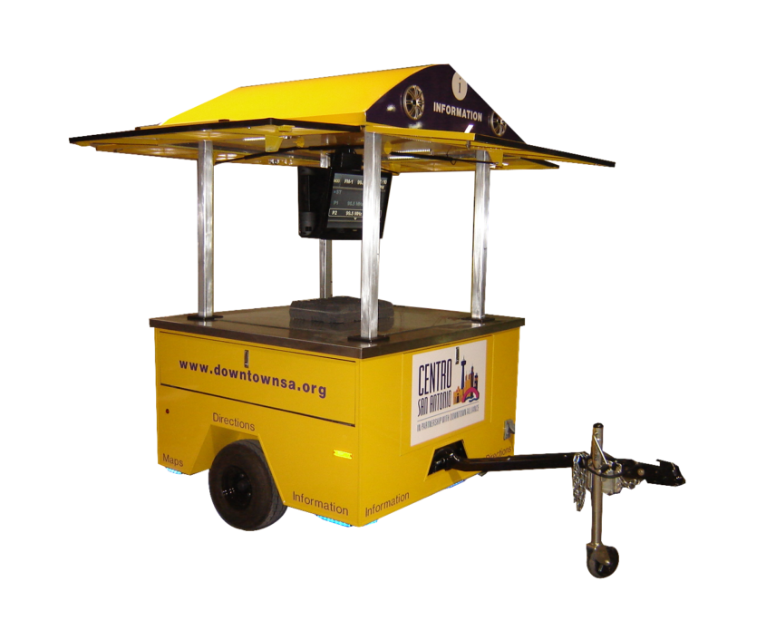 KIOSK Trailer Compact Easily Transportable
