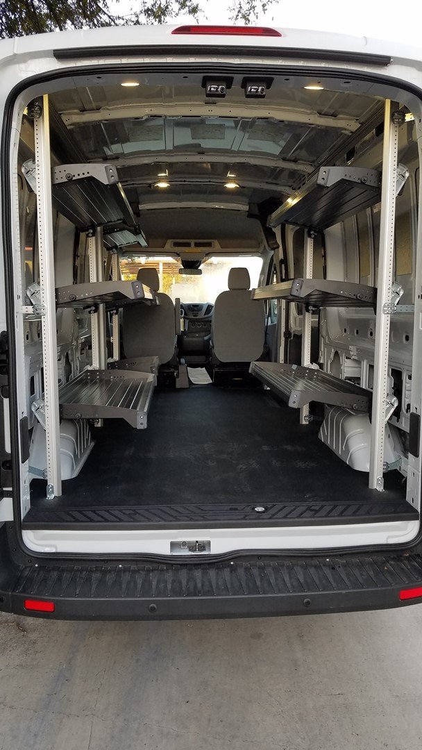 Ford Transit Rack System Rolltechs Specialty Vehicles