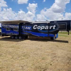 Copart Command Trailer