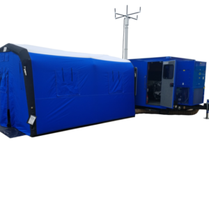 Air Transportable Trailer with Zumro Tent
